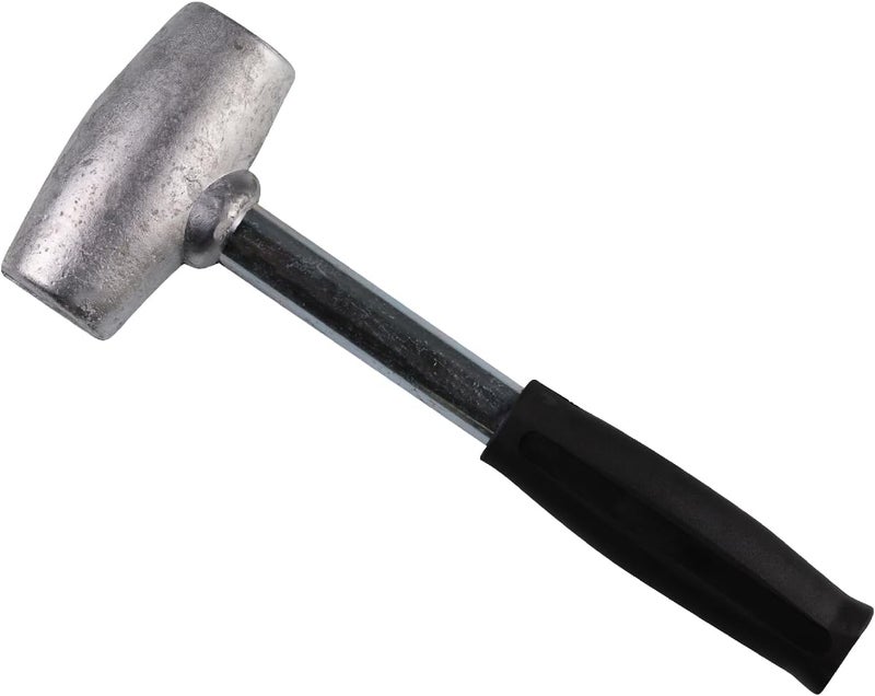 British Wire Wheel 4lb Lead Hammer for Knock Off Wheels - Lead Alloy Non-Marring Automotive Dead Blow Hammer | Perfect Tool for Knock-Off Spinner Caps for Lowriders and Classic Cars with Wire Wheels - Image 1